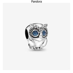 Pandora Shining Owl Charm